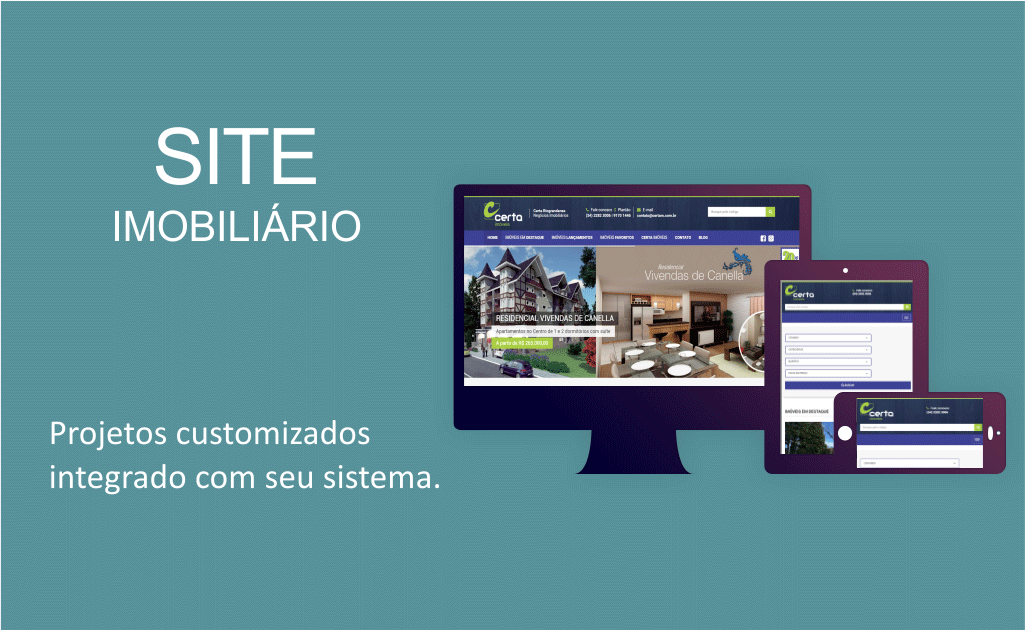 Sites Imobiliários